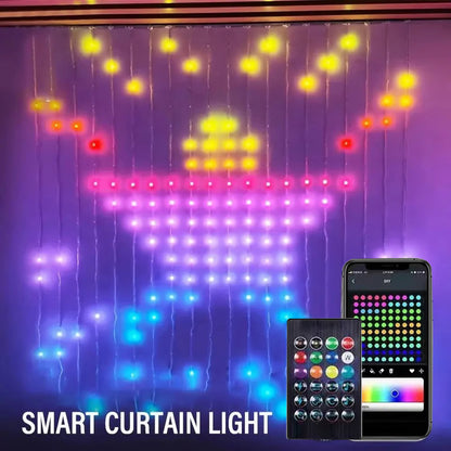 Christmas Special - Color Wave Pattern RGB LED Music Sync Lights [App & Remote Control] - IMPORTED