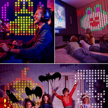 Christmas Special - Color Wave Pattern RGB LED Music Sync Lights [App & Remote Control] - IMPORTED